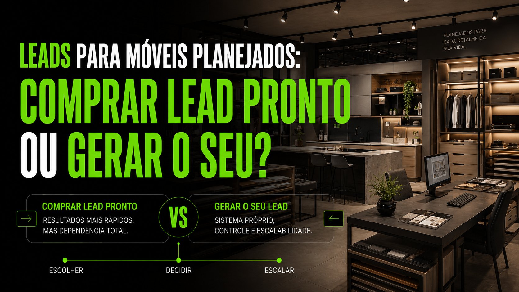 Leads para móveis planejados: comprar lead pronto ou gerar o seu?